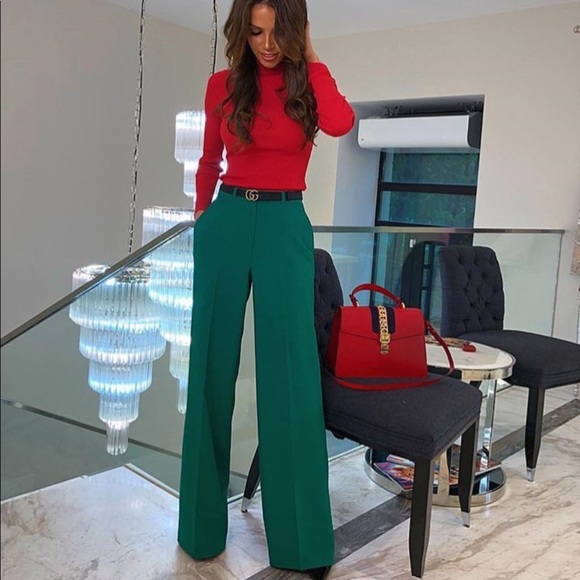 Zara full length wide pants, bloggers fav - Picture 4 of 16